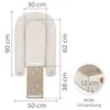 Babynest Neugeborene Nestchen Baby Waffelpique 50x90 cm Produktbild-Vorschau 3