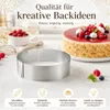 Obręcz na tort, ES, 8 cm, bezstopniowa regulacja Podgląd zdjęcia produktu 3