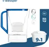 Caraffa filtrante per frigorifero Wessper D3 Slim AquaMax Anteprima dell’immagine prodotto 1