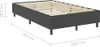 VidaXL 287463, MDF, Szary, 1205 mm, 2010 mm, 355 mm, 1 szt. Podgląd zdjęcia produktu 8