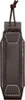 A dark brown leather sheath with white stitching and a brown leather cord tied at the top. Anteprima dell’immagine prodotto