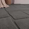 TT Home Wohnzimmer Teppich Schlafzimmer Hochflor Waschbar Produktbild-Vorschau 3