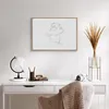 Gerahmtes Poster - Rahmen in heller Eiche - Stück Linear Produktbild-Vorschau 6