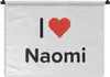 MuchoWow® Wandteppich Wandbehang Ich liebe - Naomi - Produktbild-Vorschau 1
