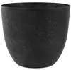 Artstone Pflanztopf Bola Ø38cm schwarz Ø 38 cm Produktbild-Vorschau 1