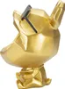 Mauro Ferretti Dekofigur Hund Ø17x23,5 cm gold schwarz Produktbild-Vorschau 3