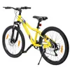 VANKEL 24 Zoll Mountainbike Kinder & Jugendliche – Gelb, Produktbild-Vorschau 9