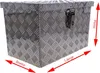 Deichselbox / Staubox aus Aluminium 600/500 x 300 x H360mm Produktbild-Vorschau 9