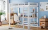 Lit mezzanine avec bureau 90 x 200 cm – Lit superposé et Voir les images du produit 8