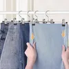 30 Stück Hosenbügel Klemmbügel Edelstahl mit rutschfest Produktbild-Vorschau 3