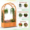 GOPLUS Hochbeet mit Rankgitter, Blumenkasten mit Produktbild-Vorschau 3