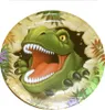 Set Pappteller Dinosaurier - Einheitsgröße Produktbild-Vorschau 2