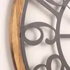 Opviq, Bonni - Black, Dekorative Metall-Wanduhr, 100 % Produktbild-Vorschau 2