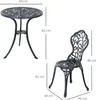 Outsunny bistro set 3dílný zahradní set z litého hliníku Náhled obrázku produktu 3