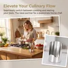 Portaoggetti per utensili da cucina - Acciaio inossidabile Anteprima dell’immagine prodotto 3