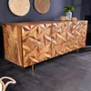 riess-ambiente Massivholz Sideboard ALPINE 145cm braun Produktbild-Vorschau 3