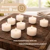 Horeca sviečky 200 bielych čajových sviečok 8 h horenia - Náhľad obrázku produktu 4