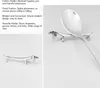 4PCS Portaposate Argento Portacucchiai in lega di zinco Anteprima dell’immagine prodotto 4