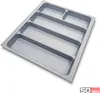 Orga-Box I Mehrzweckeinsatz 519 x 50 x 473 mm silbergrau Produktbild-Vorschau 2