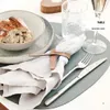 LIND DNA NUPO Tischset Curve L army green 37 x 44 cm Produktbild-Vorschau 12
