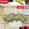 KOTARBAU® Zestaw 6 wiszących doniczek 20 x 14 cm H: 13 cm Podgląd zdjęcia produktu 2