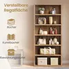 VASAGLE Minimalistisches Standregal Holzregal mit Produktbild-Vorschau 8