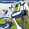 Sada golfových holí COSTWAY, 9dílná sada s golfovým bagem, Náhled obrázku produktu 8