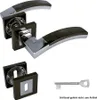 A product image displaying door handles and a key. Produktbild-Vorschau