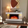 A modern living room with an electric fireplace as the focal point. Anteprima dell’immagine prodotto