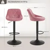 WOLTU Barhocker 2er Set, Barstuhl, Gute gepolsterte Produktbild-Vorschau 7