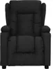 relaxační křeslo vidaXL Black Fabric Náhled obrázku produktu 1
