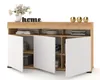 Große Kommode Fernsehschrank LUNA 3D Golden Craft Produktbild-Vorschau 3