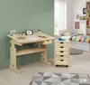 Kinderschreibtisch-Set Julia, Kiefer massiv, mit Produktbild-Vorschau 2