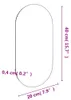 vidaXL Spiegel 40x20 cm Glas Produktbild-Vorschau 5