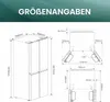 Hisense RQ563N4SI2 Freistehende KÃ1/4hl-/Gefrierkombi, 4 Produktbild-Vorschau 8