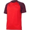 Dres Endura SingleTrack S/S E3204 pánské krátký granátové Náhled obrázku produktu 1