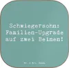 Mr. & Mrs. Panda Holzuntersetzer Spruch Schwiegersohn Produktbild-Vorschau 1