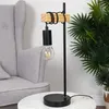 Stolní lampa na pascí stůl loft, žárovka na kabelu, Ø 14 x Náhled obrázku produktu 2