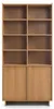Bücherregal SUNA 98 cm hoch Standregal Karamell Eiche 2 Produktbild-Vorschau 1