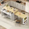 Kuchynský ostrov Flieks s výsuvnou pracovnou doskou, Náhľad obrázku produktu 3