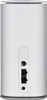 The back of a white cylindrical 5G router is shown against a white background. Produktbild-Vorschau