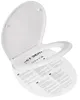 CECIPA Toilettendeckel Oval Wc Sitz mit Absenkautomatik und Produktbild-Vorschau 11