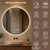 S'AFIELINA Miroir LED de Salle de Bain Rond 80 cm avec Voir les images du produit 3
