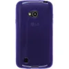 PhoneNatic Case kompatibel mit LG L50 - lila Silikon Hülle Produktbild-Vorschau 3
