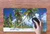 MuchoWow® Mauspad Mousepad Strand - Palme - Tropisch 60x30 Produktbild-Vorschau 3