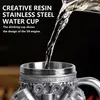 V8 Motoren Edelstahlbecher, für Zuhause, Büro, Reisen, Produktbild-Vorschau 9