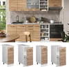 Apothekerschrank Vicco R-Line Sonoma 30 cm ohne Produktbild-Vorschau 3
