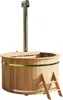 FinnTherm Holz Badefass Bergen, Hot Tub Ø 200 x 110 cm für Produktbild-Vorschau 4
