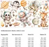 267 Wandtattoo süße Weltraum Tiere - Größe 1500 x 840 mm Produktbild-Vorschau 4