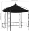 vidaXL Pawilon 300 x 290 cm Okrągły antracytowy Podgląd zdjęcia produktu 5